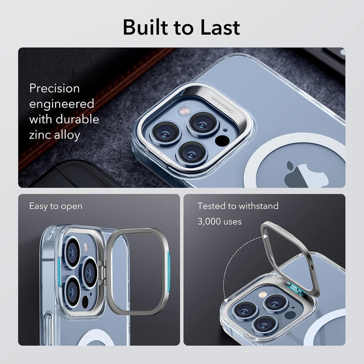 ESR für iPhone 13 Pro Max Hülle, Kompatibel mit MagSafe, Kamera Ständer Handyhülle iPhone 13 Pro Max