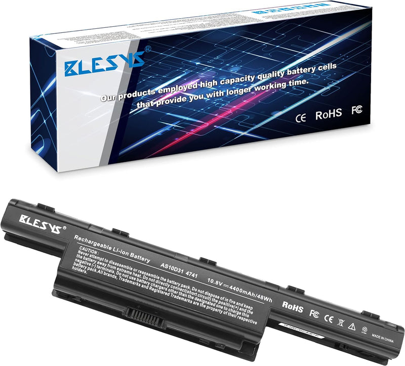 BLESYS AS10D31 Laptop Akku für Acer Aspire E1-421 E1-431 E1-471 E1-531G E1-571G V3-471G V3-551G V3-5