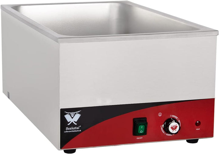 Beeketal 'BBMoA' Gastronorm Bain Marie Profi Gastro Speisewärmer passend für (GN) 1/1 Gastronorm Beh