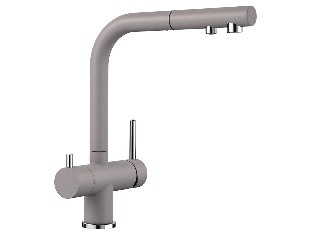 Blanco Fontas-S II alumetallic 525201 Alumetallic Schlauchbrause Ohne Filter, Alumetallic Schlauchbr