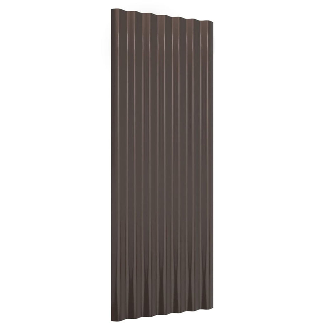 Yolola Trapezblech 12 x Dachbleche Trapezblech Trapezbleche Profilblech Wellblechdach 100 x 36 cm Tr