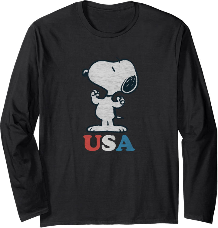 Peanuts Snoopy USA Langarmshirt