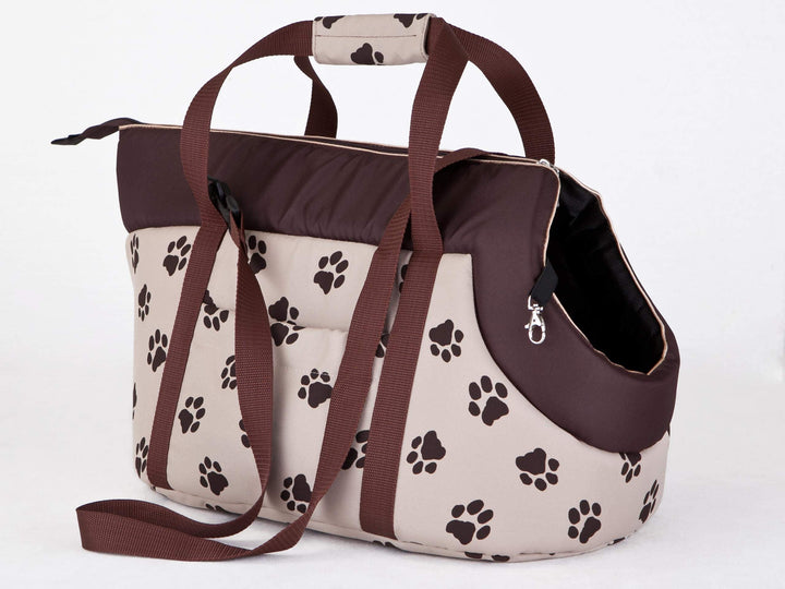 Hundetasche Tragetasche für kleinen und mittleren Hund, Welpen, Katze für Spaziergang - Grösse M 25