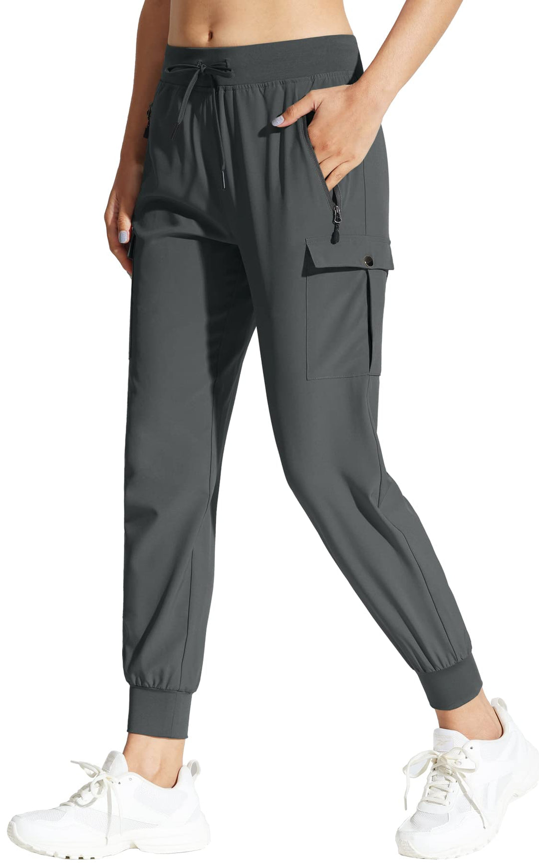 MOCOLY Damen Leichte Wanderhose Outdoor Trekkinghose Atmungsaktive Cargo Hose Kletterhose Outdoorhos