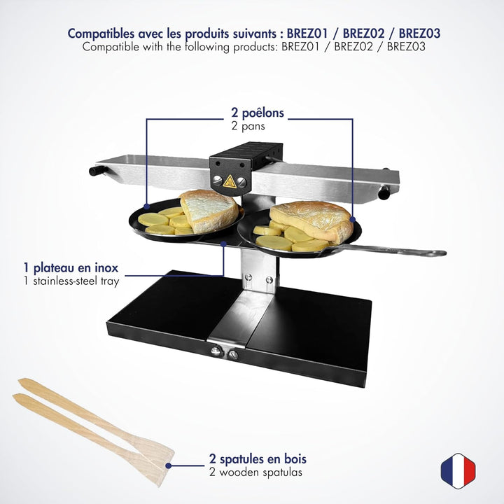 Bron Coucke - REB02 - reblochade Kit Breziere - Inox