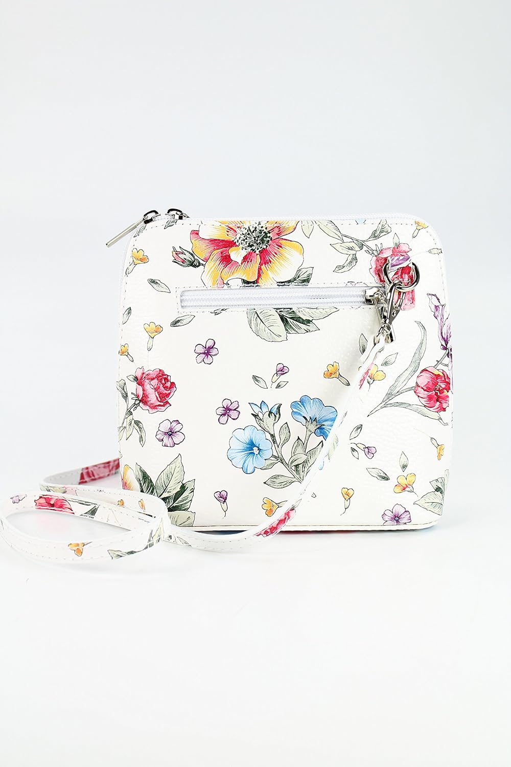 Belli italienische Ledertasche Damen Umhängetasche klein Handtasche Schultertasche Abendtasche in we