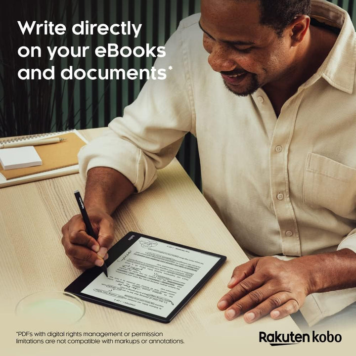 Kobo Elipsa 2E | eReader | 10.3” Glare-Free Touchscreen with ComfortLight PRO | Includes Kobo Stylus