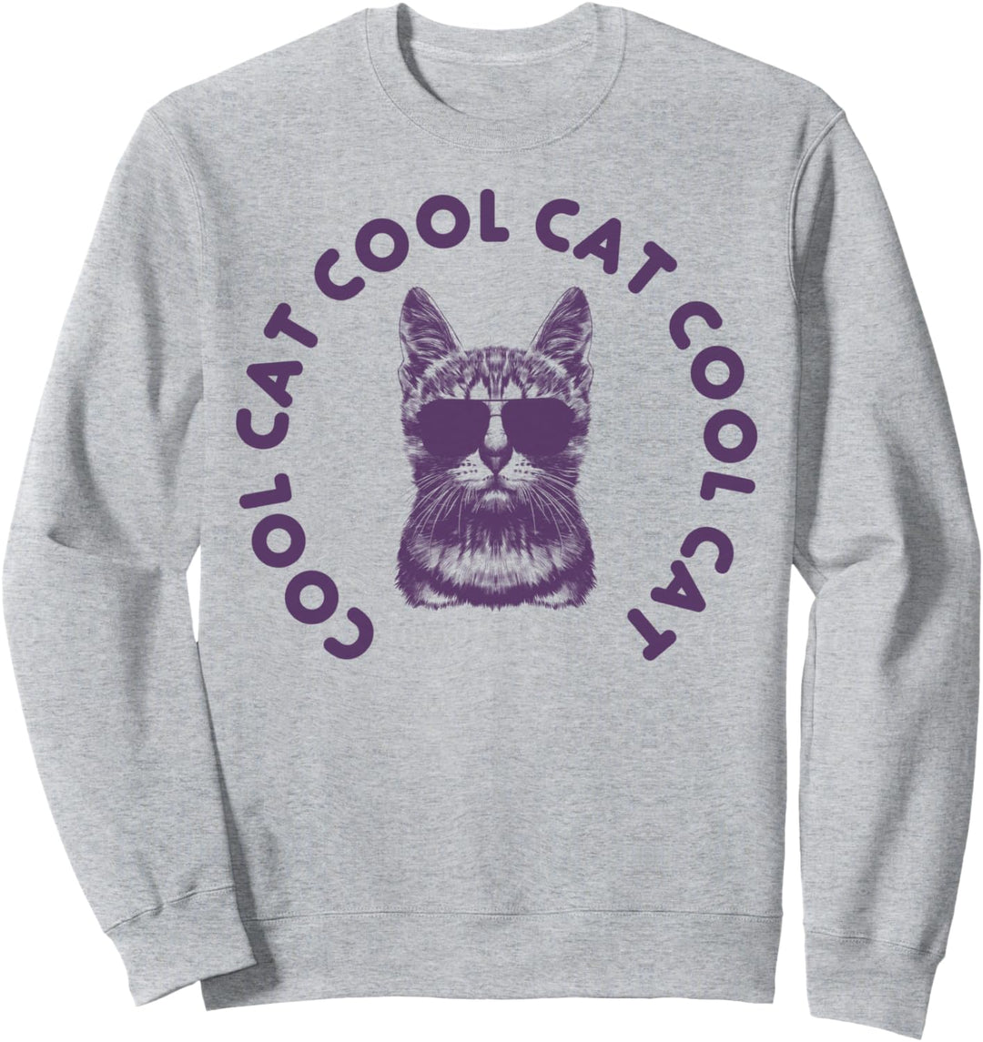 Trendy Cool Cat Sweatshirt