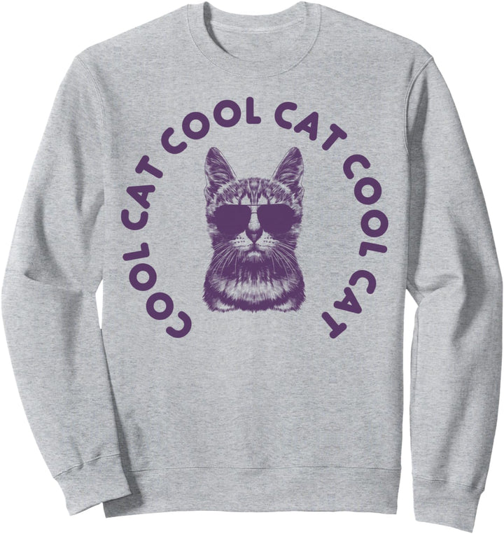 Trendy Cool Cat Sweatshirt