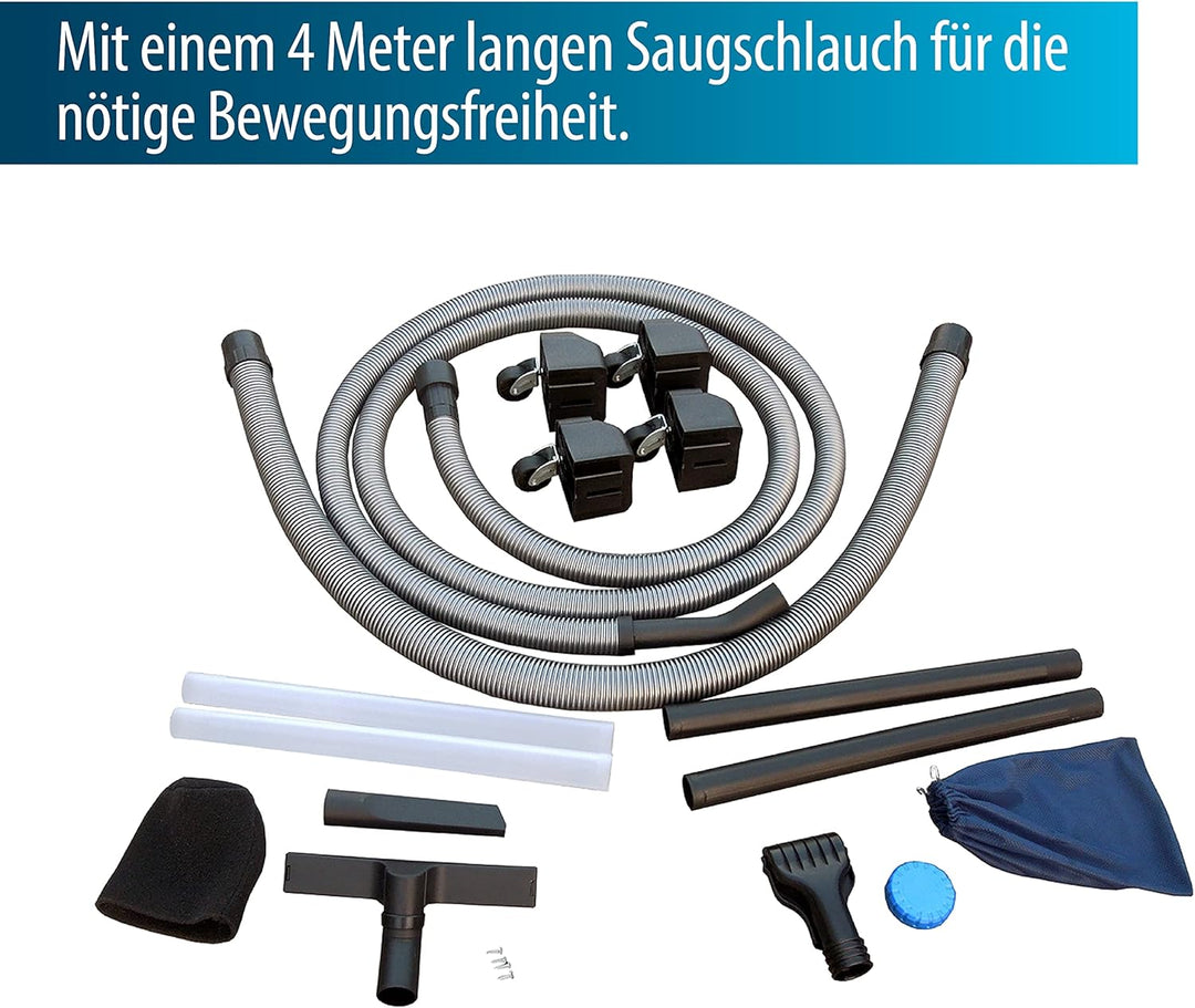 Aquaforte Pond Vacuum Cleaner Teich-, Nass-und Trockensauger