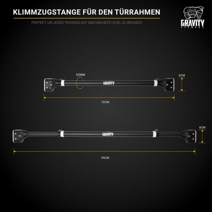 Gravity Fitness Universal-Tür-Klimmzugstange