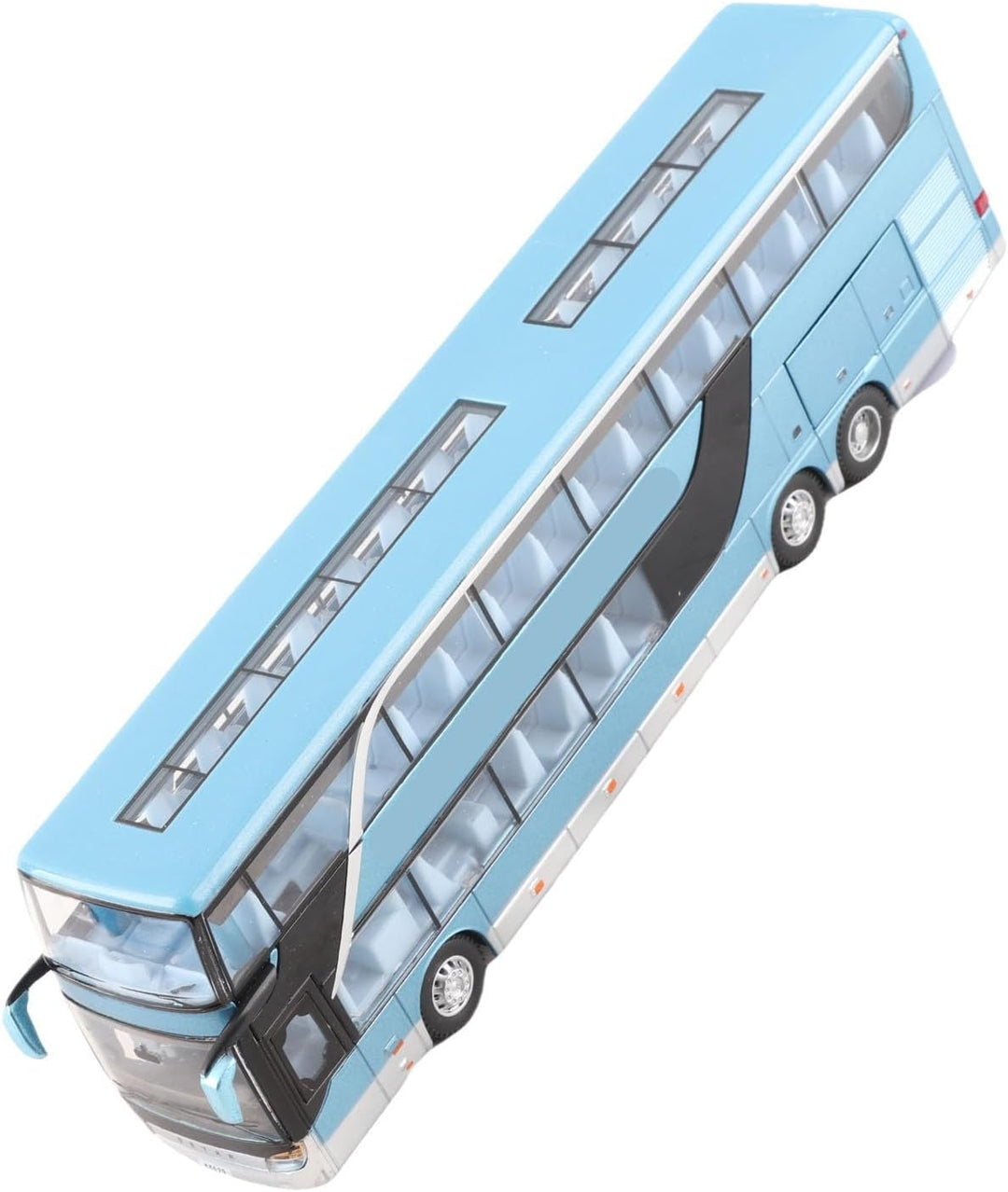 Doppelstock Linienbus, Elektrisches 1:32 Legierungs Doppeldeckerbus Modellspielzeug mit leichter Mus