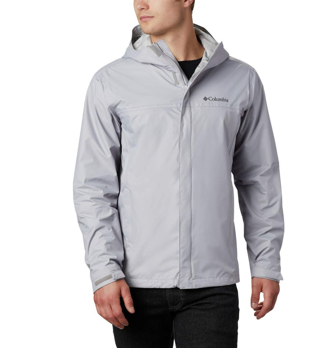 Columbia Herren Watertight Ii Front-Zip Hooded Rain Jacket Regenjacke S Columbia Grau, S Columbia Gr
