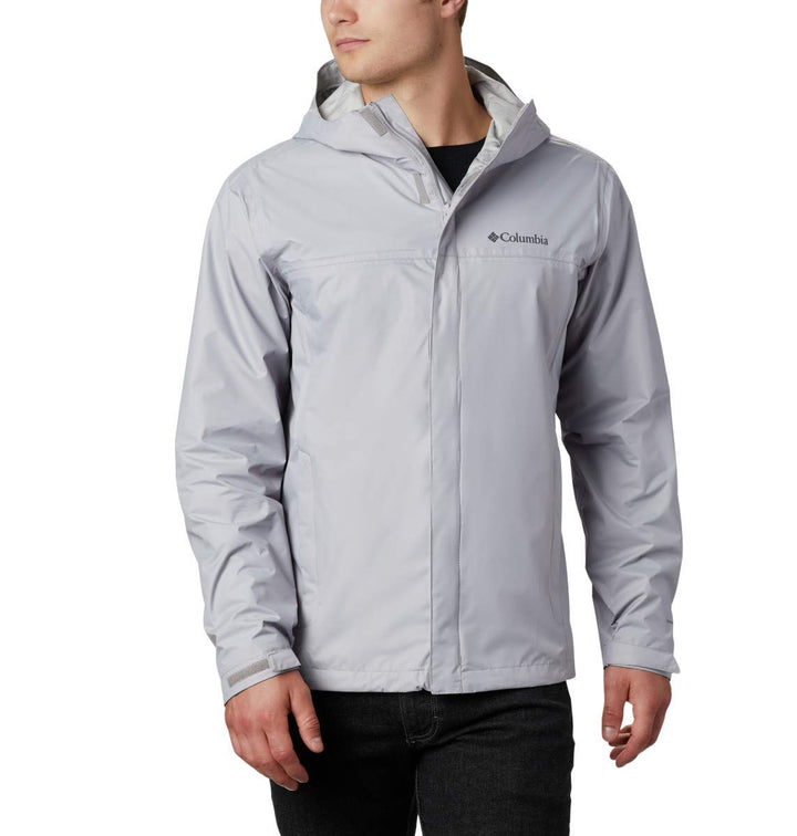 Columbia Herren Watertight Ii Front-Zip Hooded Rain Jacket Regenjacke S Columbia Grau, S Columbia Gr