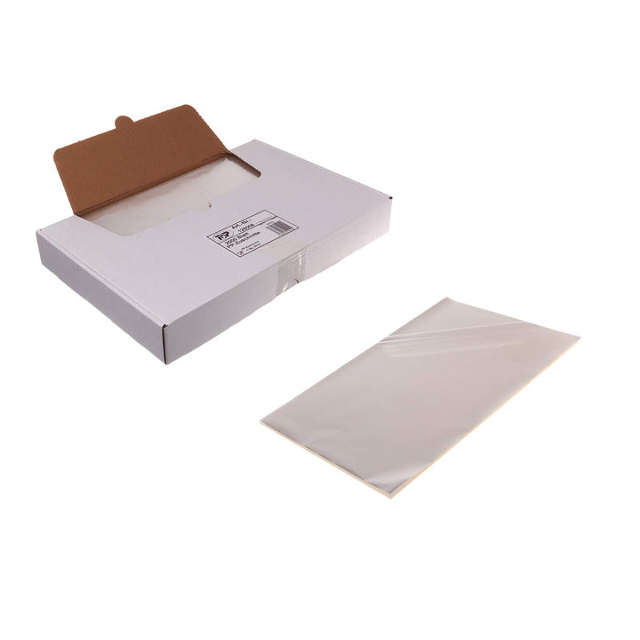 4.000 Stück PP Zuschnitte 20my glasklar 180 x 240 mm | Trennpapier | Einschlagpapier | HUTNER, 180 x