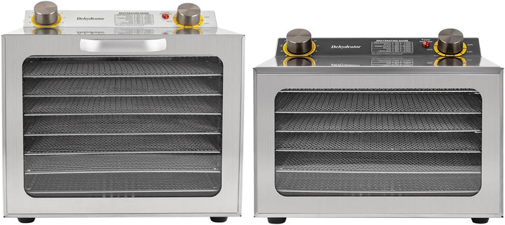 Dörrautomat Lebensmittel Trocknungsmaschine Edelstahl, 6 Tray/8 Tray Food Dehydrator Dörrgerät Konse
