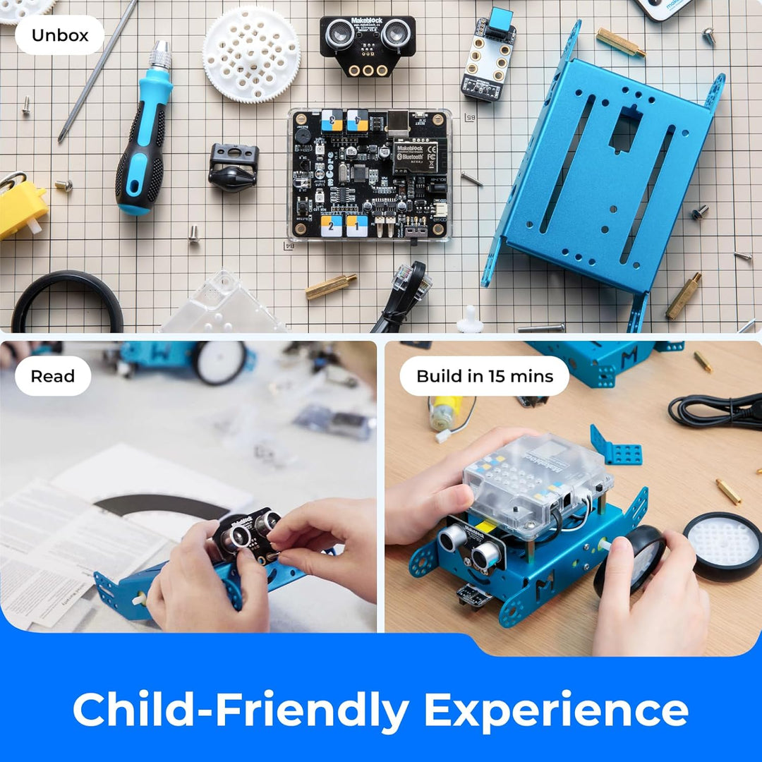 Makeblock mBot Robot Car STEM Spielzeug Programmierbares Roboticset mit Dongle Roboter Programmierba