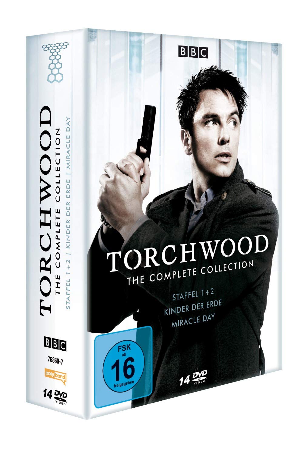 Torchwood - Die komplette Serie mit Staffel 1+2, Kinder der Erde und Miracle Day [14 DVDs], DVD
