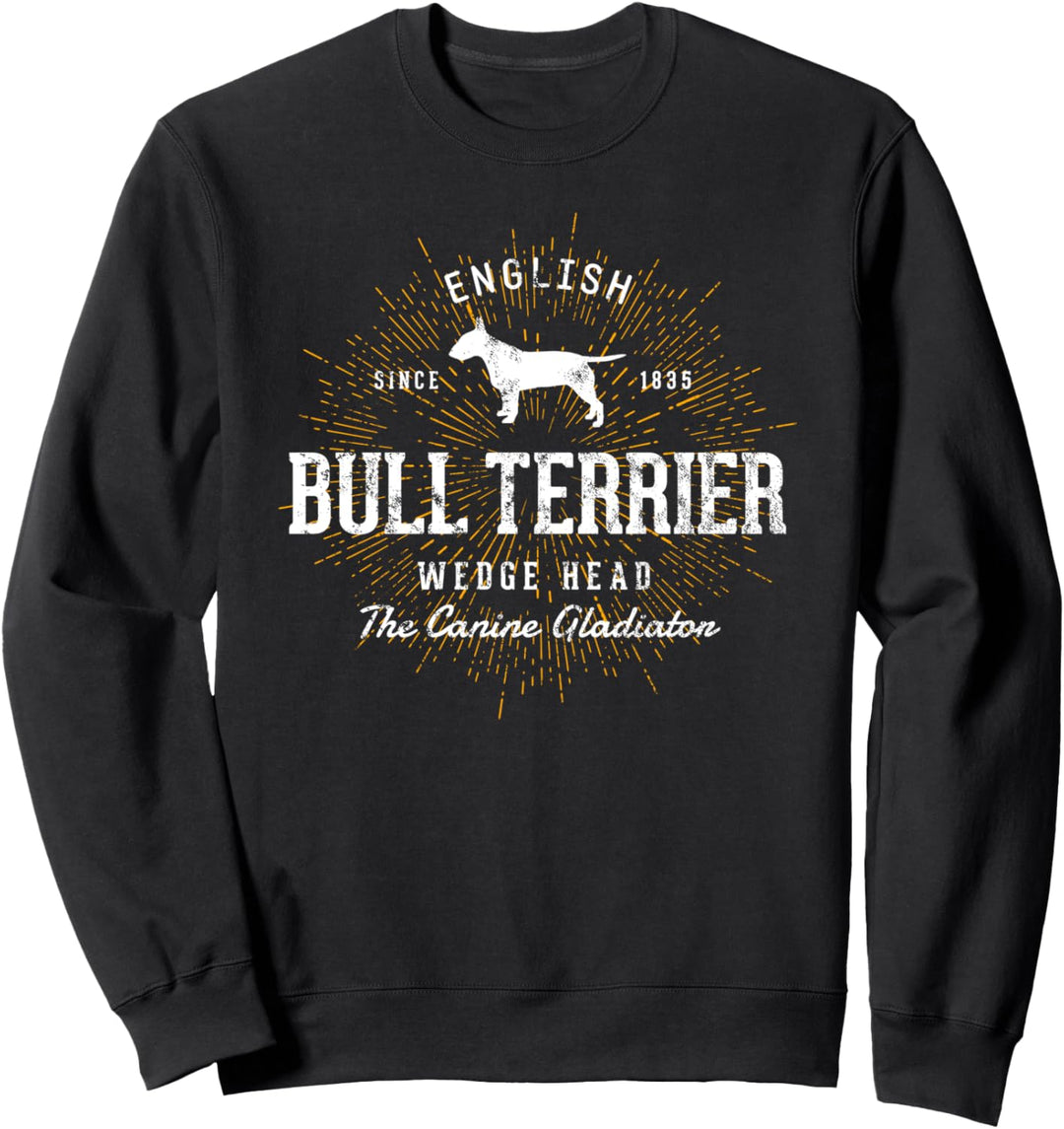 Vintage Retro Bullterrier Sweatshirt