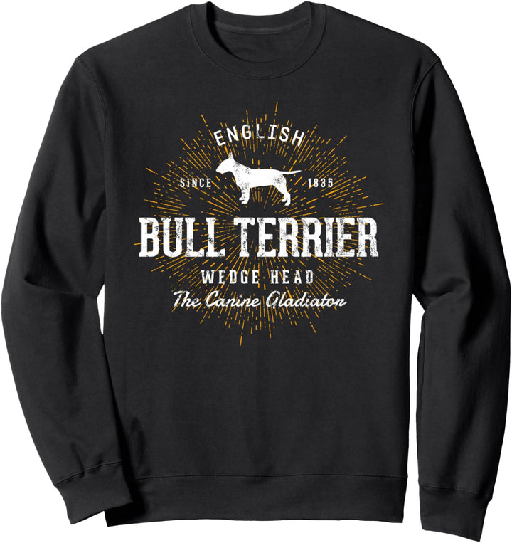 Vintage Retro Bullterrier Sweatshirt