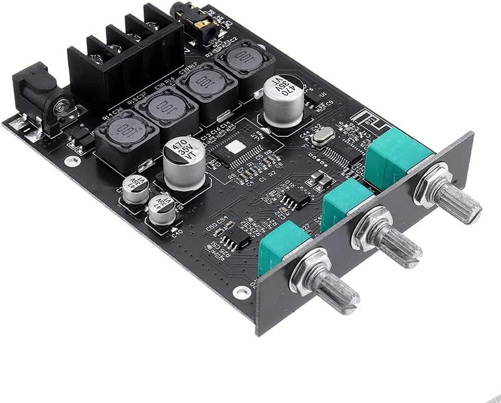 DollaTek TPA3116D2 2 * 50 W Bass AMP Bluetooth 5.0 Subwoofer-Verstärkerplatine 2,0-Kanal-Hochleistun