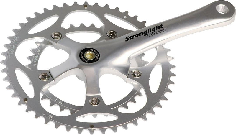 Stronglight Impact Kettensatz 34/50T Silber - Silber/Silber, 34/50T Silber - Silber/Silber