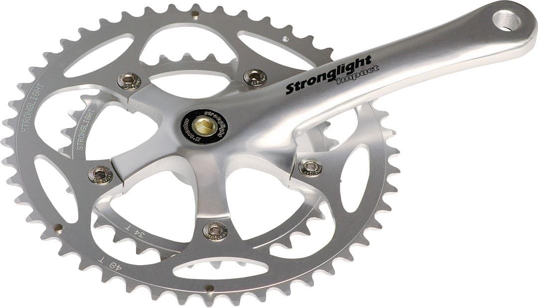 Stronglight Impact Kettensatz 34/50T Silber - Silber/Silber, 34/50T Silber - Silber/Silber