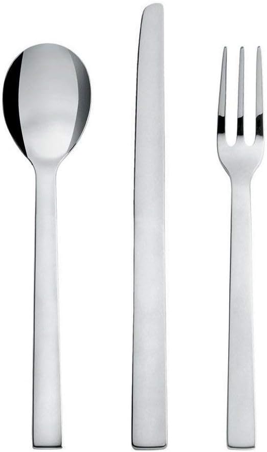 Alessi DC05/7 Santiago, 6 Stück Teelöffel ,