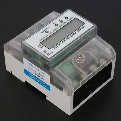 220 / 380V 5-80A Energieverbrauch Digitaler Stromzähler 3 Phasen 4P KWh-Zähler mit digitalen LCD-Pro