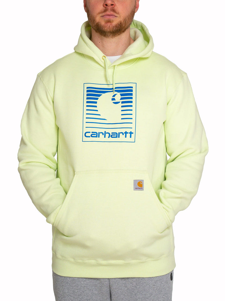 Carhartt K121 Midweight Hooded Sweatshirt XS Hauch Von Limette, XS Hauch Von Limette