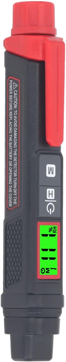 Feuchtigkeitsmesser, LCD-Bildschirm, Tragbarer Digitaler Stiftstift-Tester für Wand- und Holzfeuchti