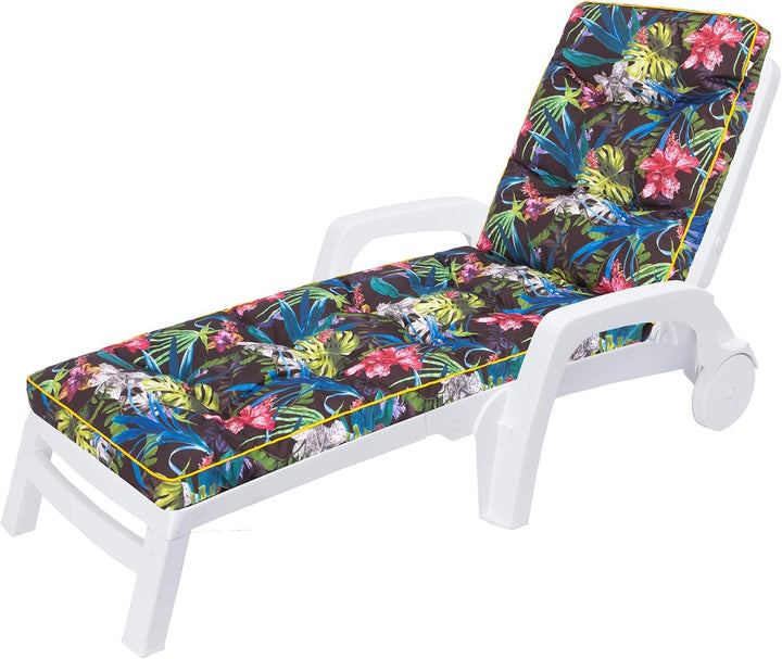 Liegenauflage, Auflage für Gartenliege 200 x 55 x 8 cm, Auflagen für Deckchair, Polsterauflage für S