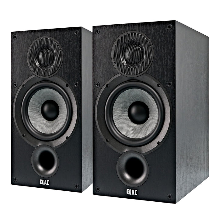 ELAC DEBUT B6.2 Regal-Lautsprecher Schwarz dekor Single, Single