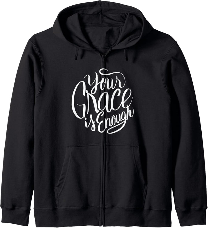 Your Grace is Enough - Christian Faith Jesus Spruch Kapuzenjacke