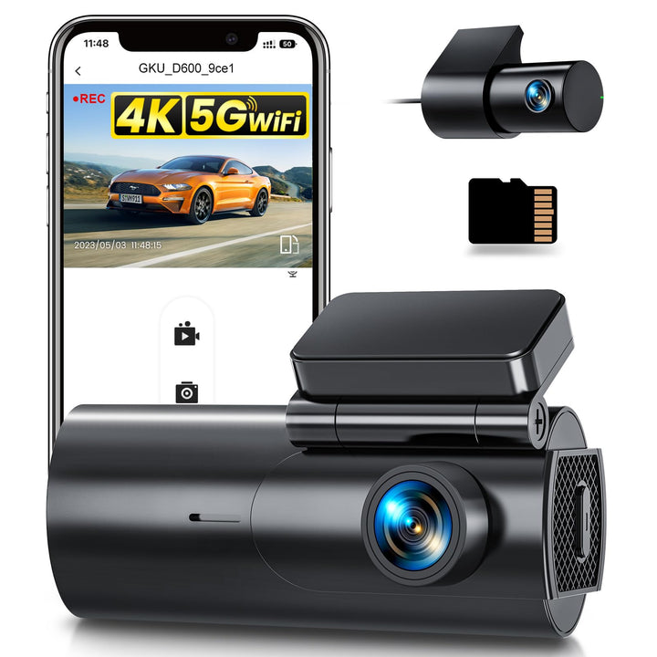 GKU Dash Cam (D600-FR), D600-FR