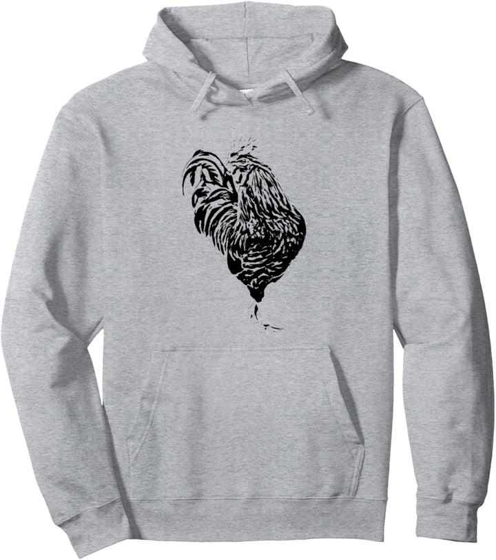 Hahn Motiv Huhn Landwirt Nutztiere Bauernhof Tiere Hühner Pullover Hoodie