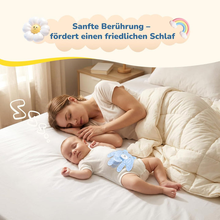 Baby Sleeping Hand Schläger mit sanfter Klopffunktion – Inklusive Fernbedienung sowie abnehmbarem un