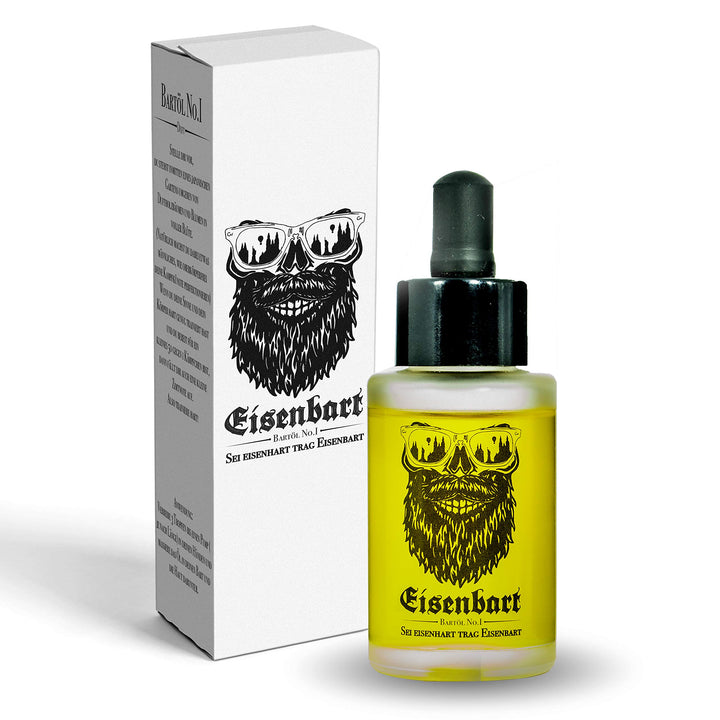 Eisenbart Bartöl No.I 30 ml Premium Bartpflege mit Marula Öl/Holzig + Frisch Holzig, Frisch 30 ml (1