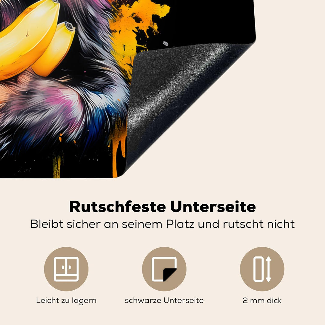 Herdabdeckplatte Einteilig 70x52 cm Küche Ceranfeld Abdeckplatte Cerankochfeld Abdeckung Induktionsk