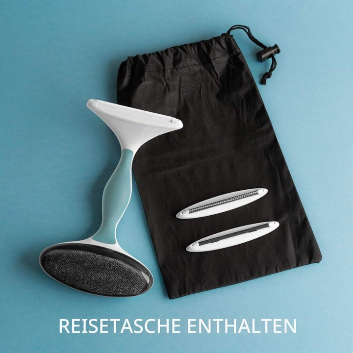 GLEENER Fusselrasierer & Fusselentferner | 4-in-1 batterieloser Pilling-Entferner mit 3 stoffschonen