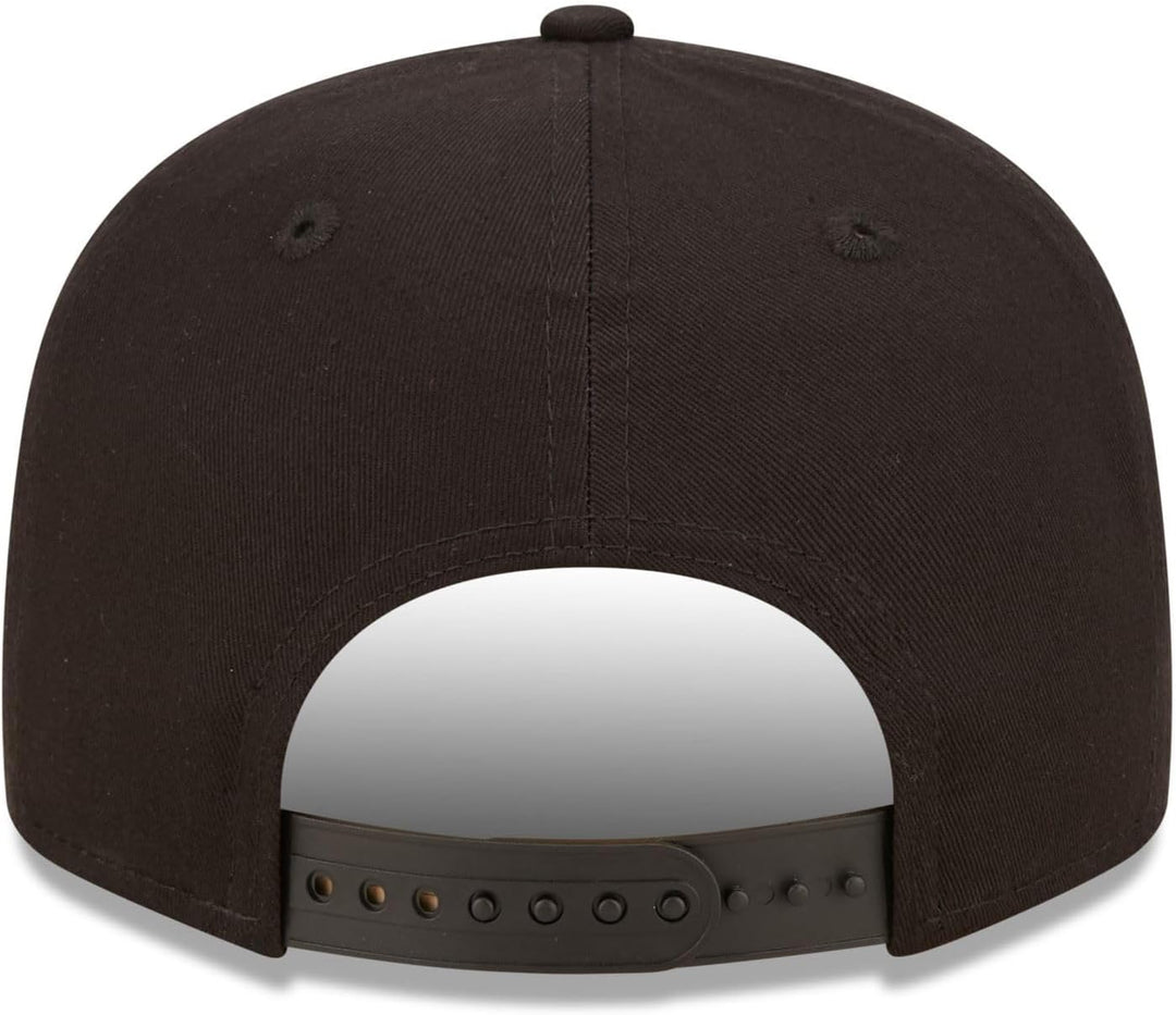 New Era Chicago Bulls NBA Flower Wordmark Black 9Fifty Snapback Cap S-M 950-Bulls-Black-#30730, S-M
