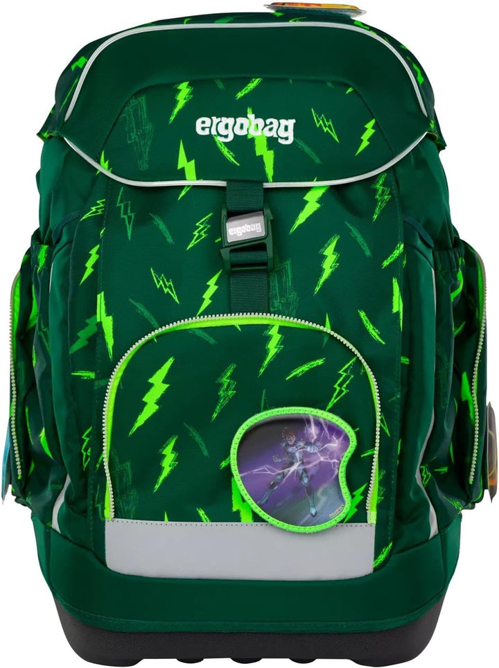 ergobag Schulranzen-Set Maxi Set Bärtastisch - Grün Bärtastisch - Grün Einheitsgrösse, Bärtastisch -