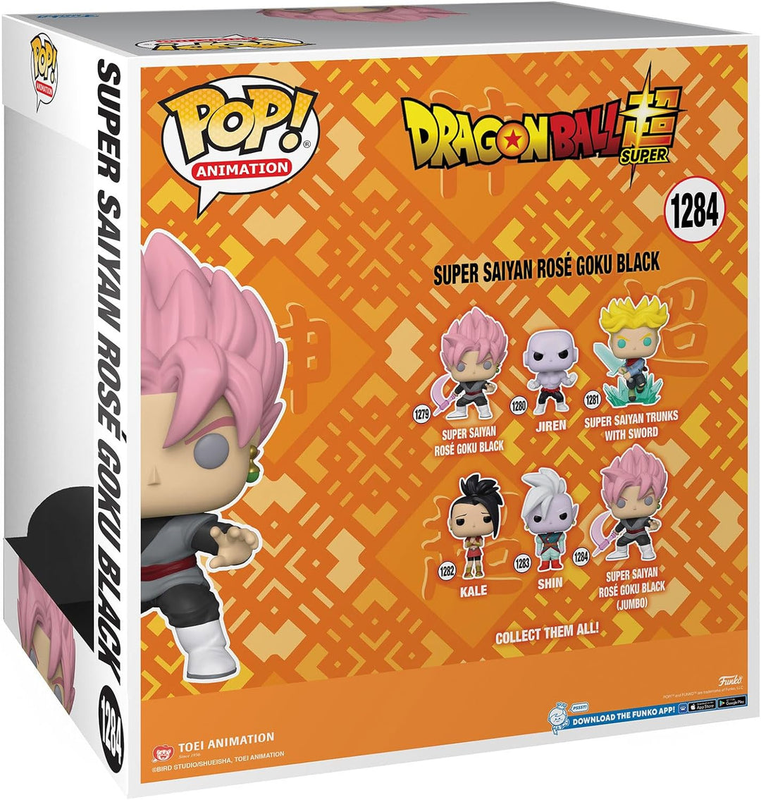 Funko Pop! Jumbo: DBS - Goku - Transluzent Scythe - Dragon Ball Super - Vinyl-Sammelfigur - Geschenk