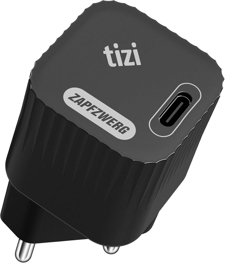 NEU equinux tizi Zapfzwerg (33W) - 1x USB-C Netzteil mit GaN Power Delivery, kompatibel mit Apple iP