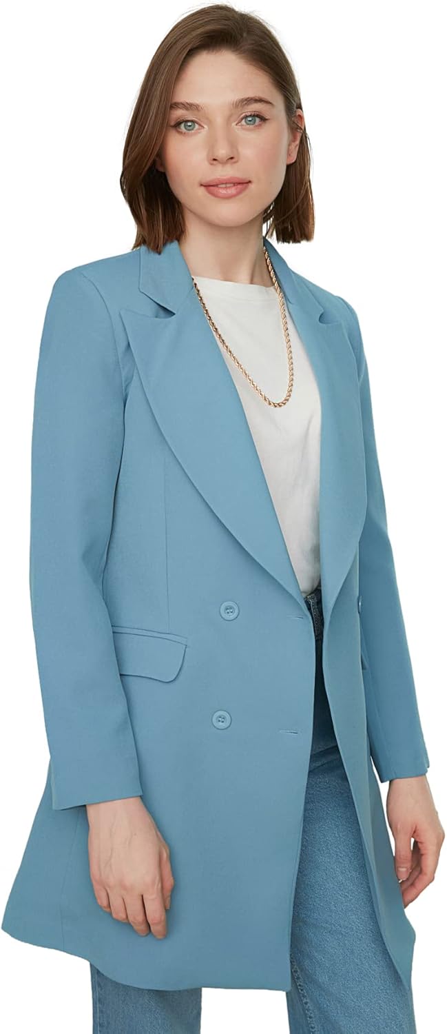 TRENDYOL Blazer - Blue - Blazers 36 Blau, 36 Blau