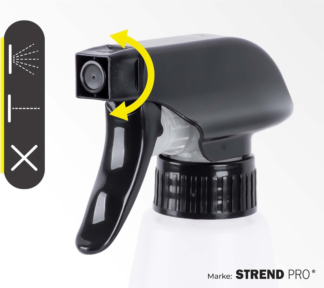 STREND PRO Akku Fenstersauger für PERFECT Fenster Putzen | Fensterreiniger Elektrisch mit Sprühflasc