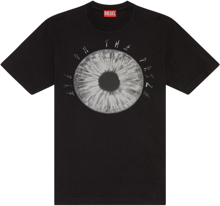 Diesel Herren T-Shirt XS 900-0 Catm, XS 900-0 Catm