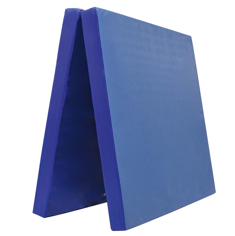 Klappbare Turnmatte – 200 x 100 cm - 6 oder 8 cm stärke wählbar - RG 22 kg/m³ – faltbare Matte für G