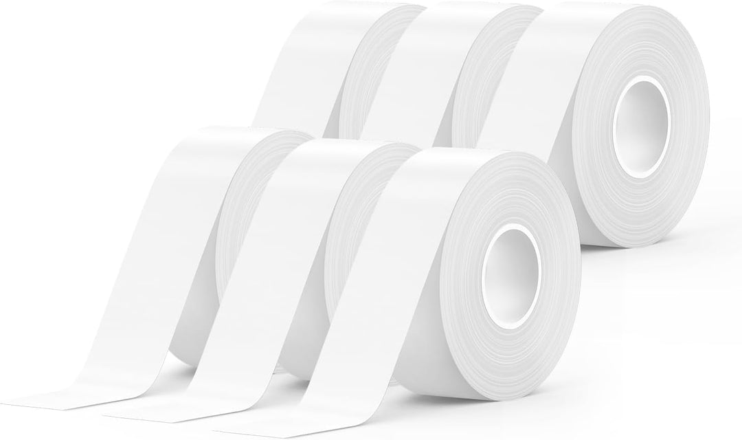 SUPVAN KATASYMBOL Thermo-Etikettenband, E10/E11/E16 Etiketten Papier, Endlos-Etikettenband 15 mm x 6