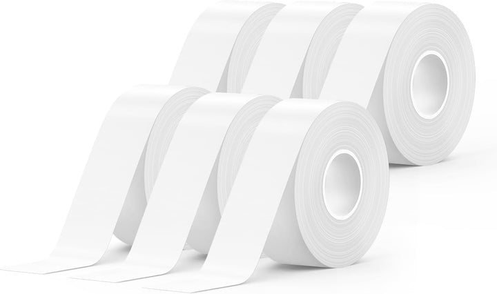 SUPVAN KATASYMBOL Thermo-Etikettenband, E10/E11/E16 Etiketten Papier, Endlos-Etikettenband 15 mm x 6